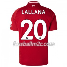 Fußballtrikots Liverpool Lallana 20 Heim Trikotsatz 2018-2019
